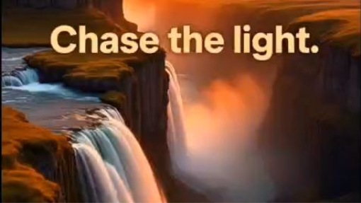 Chase the Light 🌊✨