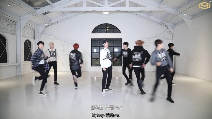 [sf9/中字]good guy交换舞蹈part混乱的交换part场面
