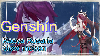 Kaeya Rosaria Slow motion