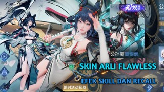 Gameplay new skin flawless Arli | honor of kings