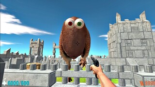 Hunting Monsters in Fortress of Horror. Animal Revolt Battle Simulator