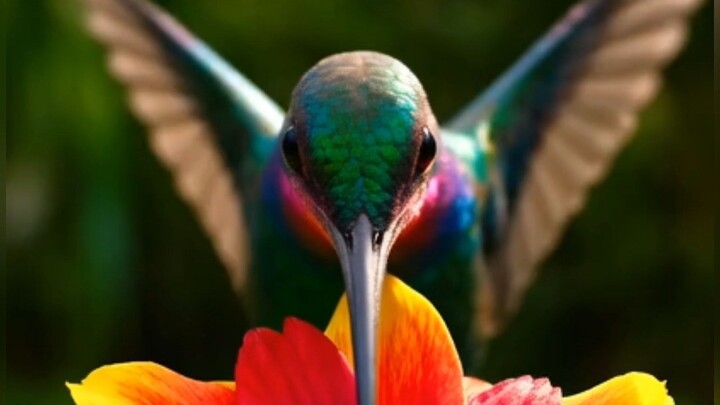 Por que quase nenhuma ave consegue fazer o que o beija-flor faz? 🐦😱
