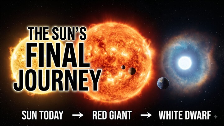What Will Happen to the Sun? ☀️ From Giant Star to Tiny White Dwarf