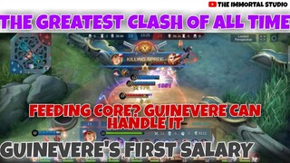 GUINEVERE WILL NOT GIVE UP - GUINEVERE CARRY THIS FEEDING TEAM - MOBILE LEGENDS