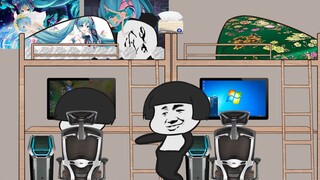 【沙雕动画】憧憬的大学 × 现实的大学