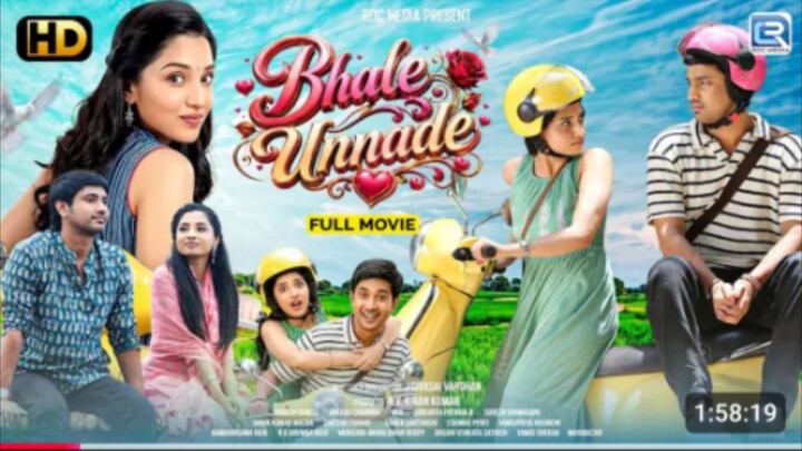 Bhale Unnade beautiful ❤️ Romantic 💋Hindi Dubbed movies