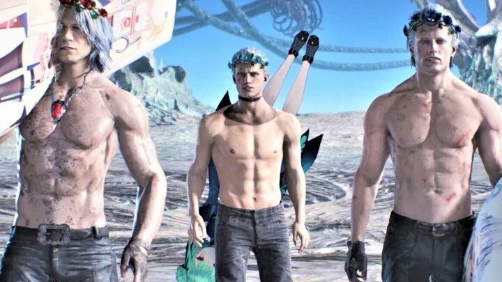 [Devil May Cry 5] You guys are so hot♂