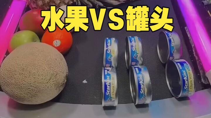 Balapan lari seru di atas treadmill! Buah-buahan vs Makanan Kaleng! Bikin nangis!! (Ini juga bisa di