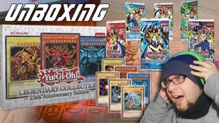 Yu-Gi-Oh! Unboxing: 2 CAJAS de Legendary Collection: 25th Anniversary Edition - caja de la nostalgia