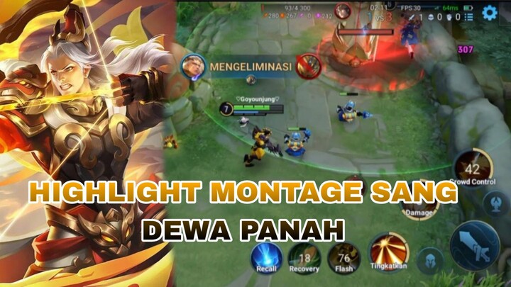 HIGHLIGHT MONTAGE SANG DEWA PANAH