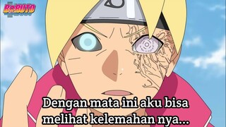 Terungkapnya mata legendaris boruto yang ternyata dimiliki oleh Dewa otsutsuki