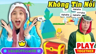 May Mắn Chị Vê Và Anh Đức Đào Được 2 Rương Vàng Kho Báu Cùng Lúc | Play Together | Vê Vê Official