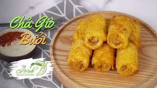 Cách Làm Chả Giò Bưởi Ngon Giòn Lạ Miệng (Pomelo Spring Rolls) | Bếp Cô Minh Tập 174