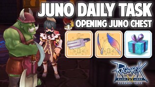 OPENING JUNO CHEST & JUNO DAILY TASK - RAGNAROK M: ETERNAL LOVE