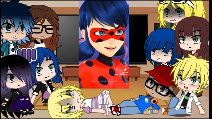 LOS PERSONAJES DE MIRACULOUS REACCIONAN A SUS TIKS TOKS (1/2¿)  #MLB //Gacha Club// leer descrip-