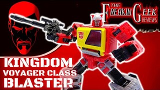 Kingdom Voyager BLASTER: EmGo's Transformers Reviews N' Stuff