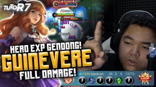 GUINEVERE 20++ K*LL DARI EXP LANE?! COBA PAKE BUILD INI! | #TUTOR7 - GUINEVERE #RRQ #MLBB #R7