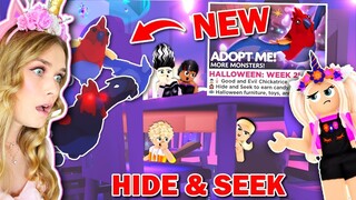 HIDE And SEEK With FANS *NEW* HALLOWEEN UPDATE In Adopt Me! (Roblox)