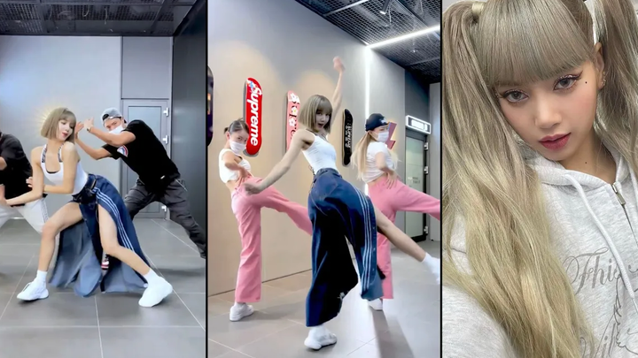 Lisa dances to "MONEY"