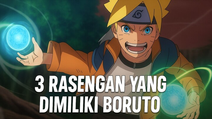 3 Rasengan Yang Dimiliki Boruto
