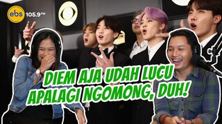 BTS Funny Moments Speaking English Compilation Reaction