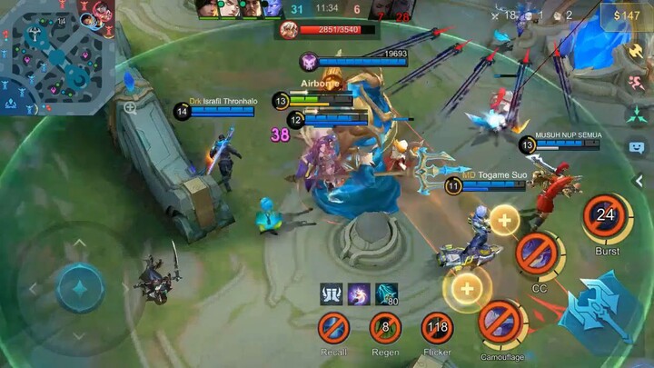 legendary shots in mlbb