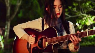 [Guitar Fingerstyle] Miss Sister ตั้งแคมป์ในป่าทางทิศตะวันตกตอนดึกและเล่น "Red Dead Redemption 2"