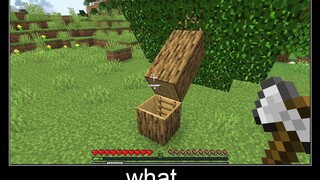 Minecraft รออะไร meme part 9 บ้านต้นไม้ที่ซ่อนอยู่