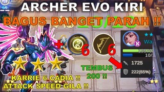 ARCHER EVOLUSI KIRI BAGUS BANGET !! BISA COUNTER HARITH !! BISA JADI COMBO MAGIC CHESS TERKUAT 2022