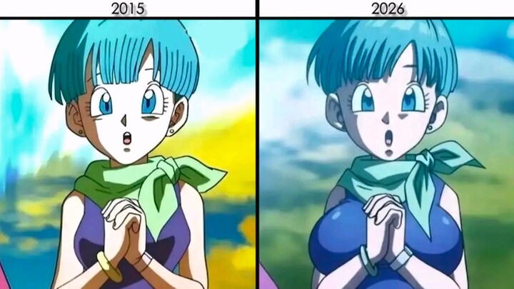 [Dragon Ball Super] – Comparison of the same scenes from the 2015 and 2026 versions!!!