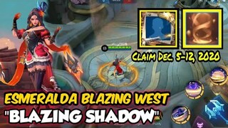 FREE BLAZING WEST BORDER AND RECALL EFFECT (DECEMBER 5-12) | ESMERALDA BLAZING WEST | MOBILE LEGENDS