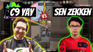 SEN zekken vs C9 yay Intense 1v1 on Icebox | who wins?
