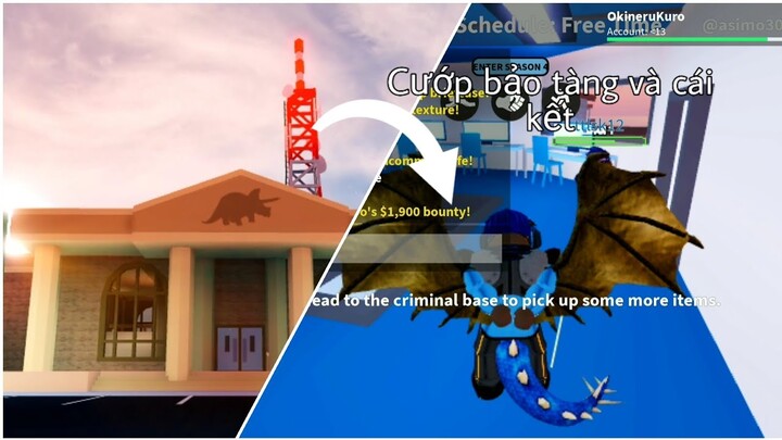 Roblox | Lần đầu tiên Cướp Viện Bảo Tàng và cái kết