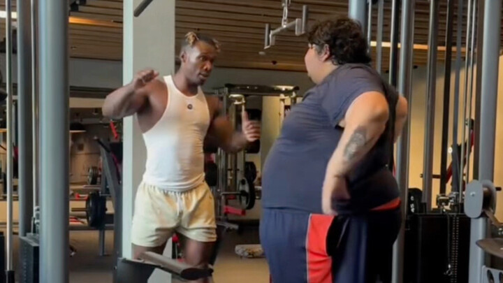 “Gyms are always welcoming to those who want to change themselves.”