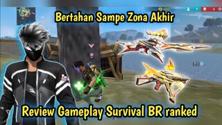 BR rank gameplay zona akhir FREE FIRE