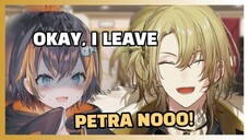 Petra Immediately Run After Hearing Luca's Joke [Nijisanji EN Vtuber Clip]