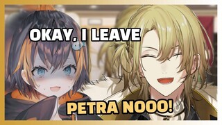 Petra Immediately Run After Hearing Luca's Joke [Nijisanji EN Vtuber Clip]