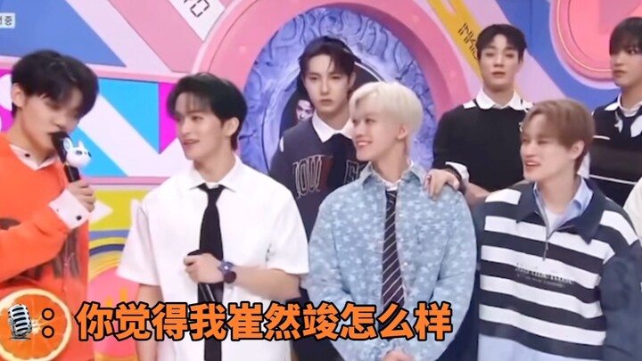 “Mark Xi, cậu thấy tôi Choi Yejun thế nào?” Mark: Đầy khí phách.