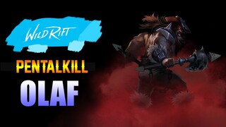 PENTAKILL SKIN GAME PLAY - OLAF