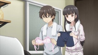 Yume & Mizuto pants & bra story - Mamahaha no Tsurego ga Motokano datta Episode 3 / 継母の連れ子が元カノだった第3話