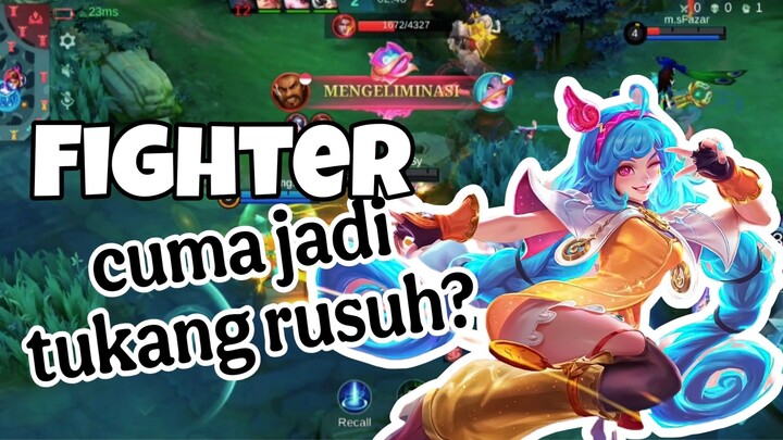 Highlight MLBB | Hero sekuat ini cuma jadi tukang rusuh? 😿😿 Momen cici di tangan yang salah 😂