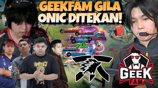 ADA APA DENGAN GEEKFAM ?! JADI SEKUAT INI COK !! GEEK VS ONIC MATCH 3 - PLAYOFF MPL S13