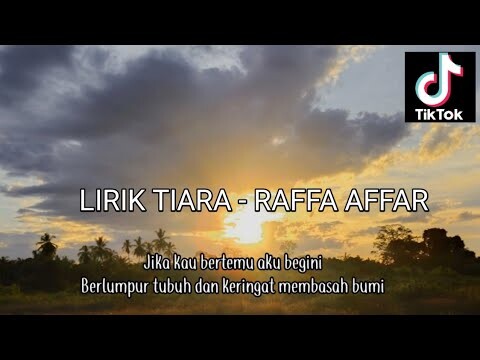 LIRIK  JIKA KAU BERTEMU AKU BEGINI-(TIARA - RAFFA) -COVER RISWANDI