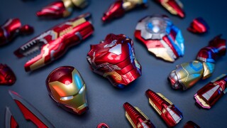 Perakitan mendalam simfoni karet dekompresi Marvel Iron Man Mark85 Avengers Endgame ASMR