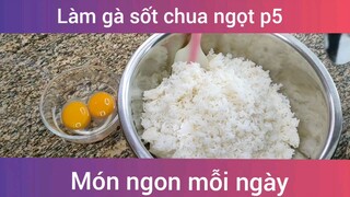 Gà sốt chua ngọt p5