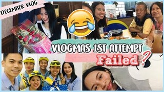 VLOGMAS ATTEMPT FAILED 😂 | DECEMBER DAILY VLOGS