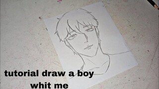 TUTORIAL DRAW A BOY WHIT ME