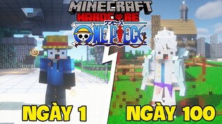 Monster Hạ Gục Tất Cả Boss Tóm Tắt 100 Ngày Sinh Tồn One Piece Minecraft Siêu Khó