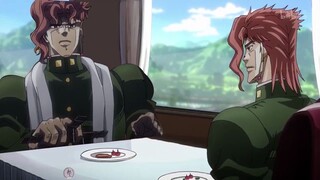 Dua Kakyoin bersaing memperebutkan ceri|<JoJo's Bizarre Adventure>