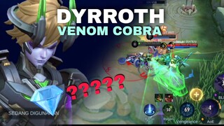 Review Skin Dyrroth Venom Cobra - Skin Mobile Legend Terbaru || Mobile Legends